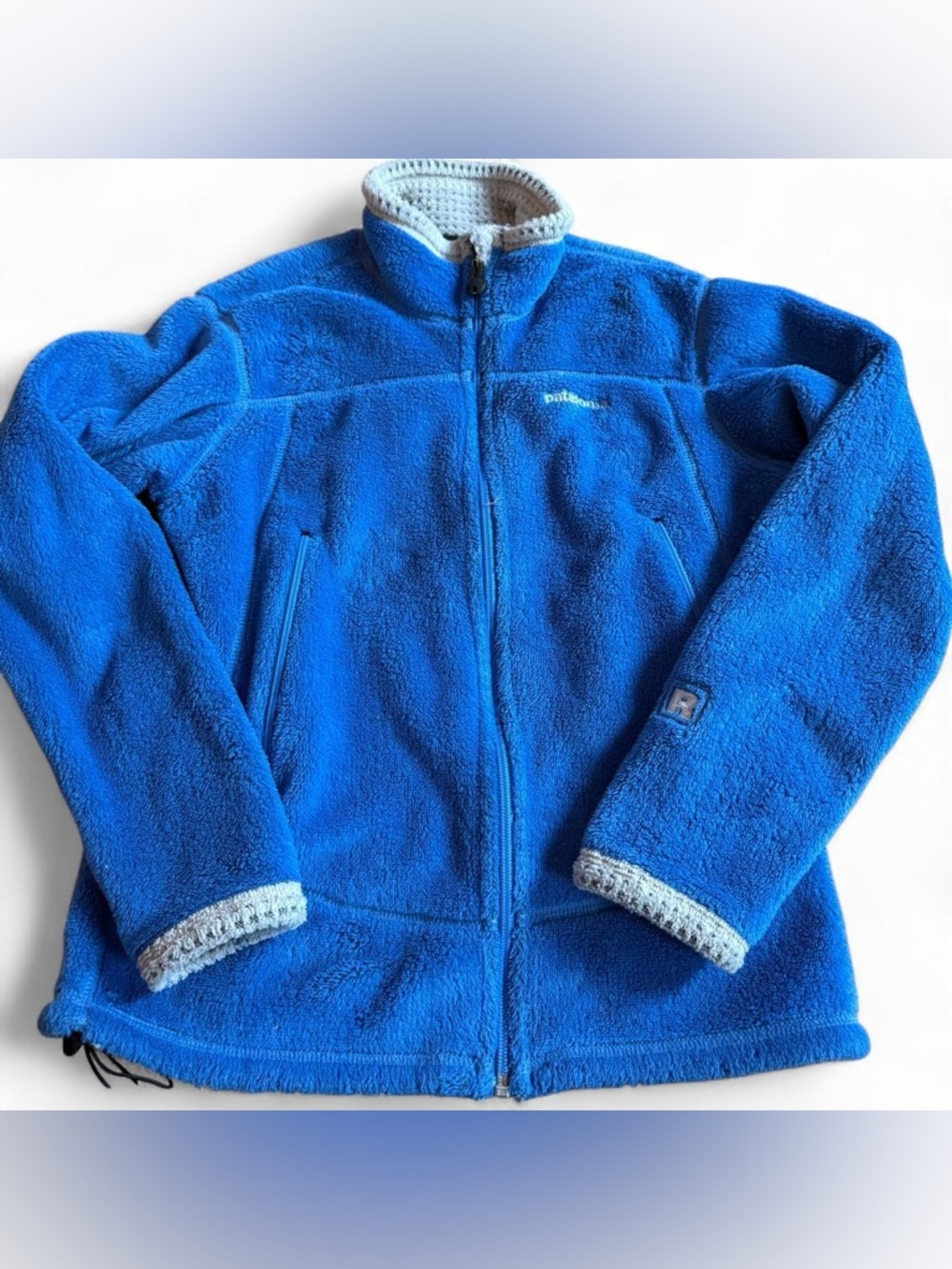 Vintage Patagonia R4 Fleece Jacket Blue Full Zip Women’s Small